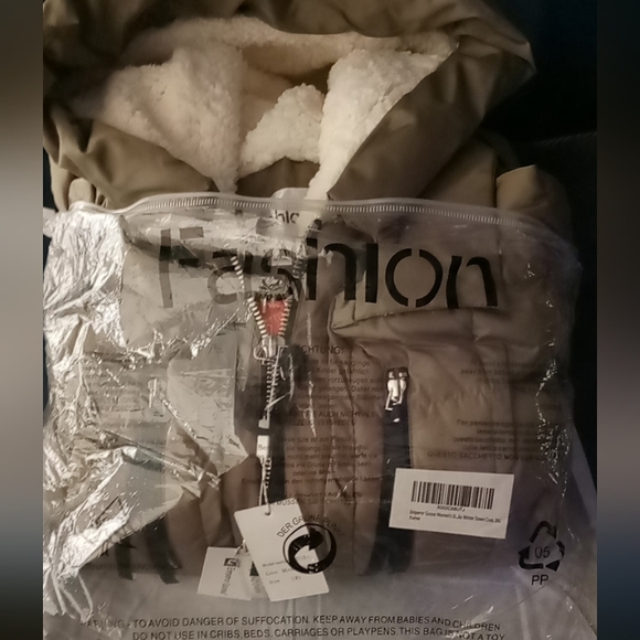 Hooded Puffer Down Jacket Coat 3XL - Picture 14 of 15